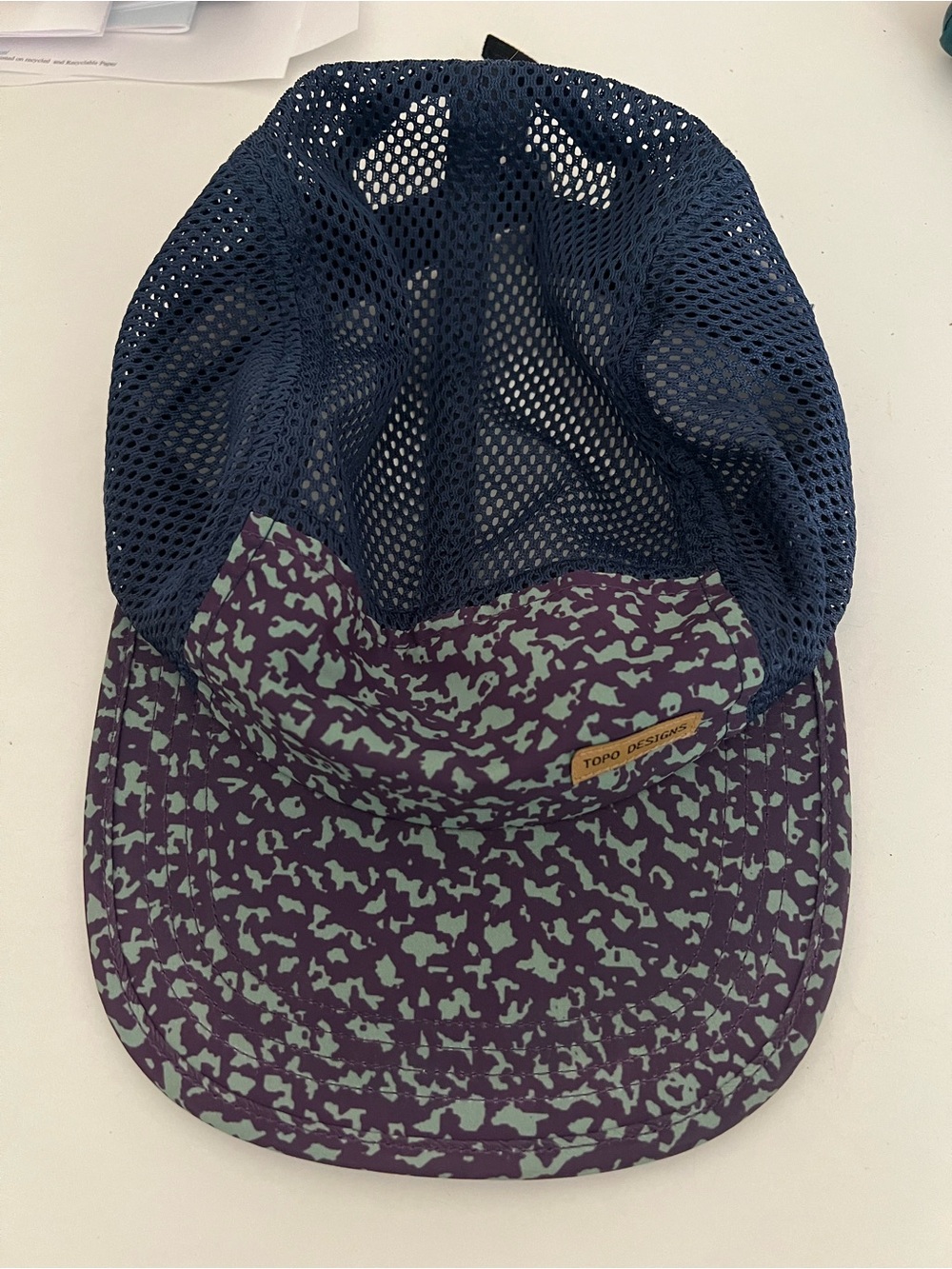 Topo Designs Global Hat - Purple